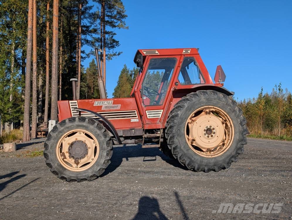Fiat 980 DT kutoskoneella, ryömintävaihde, katso video! Traktorit