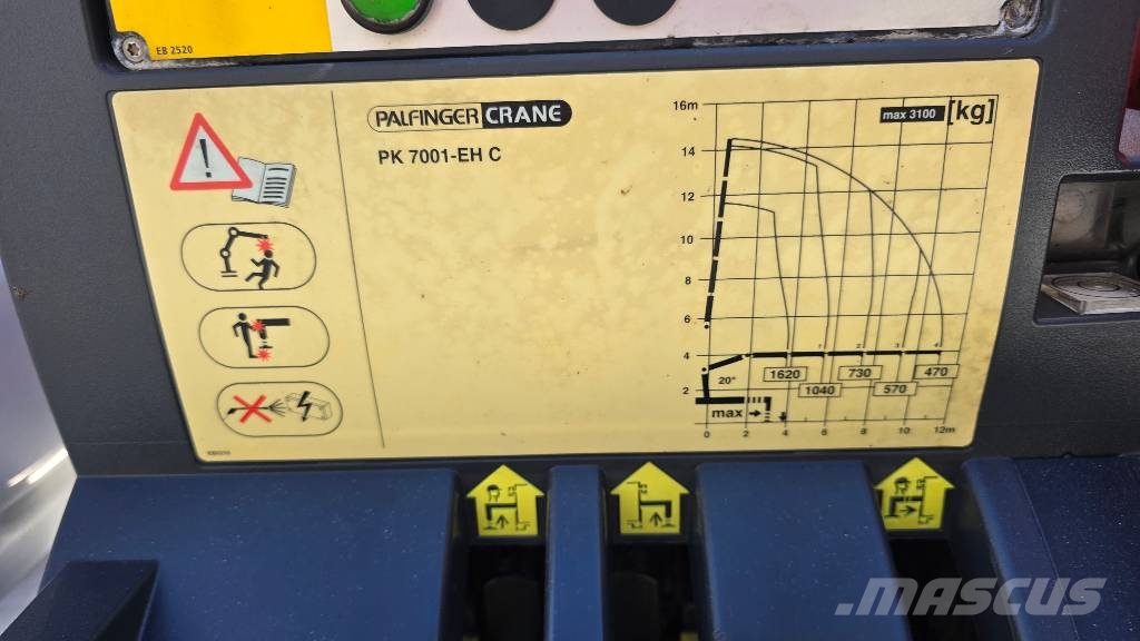 Iveco Daily 72-180 Palfinger PK 7001 Truck mounted cranes