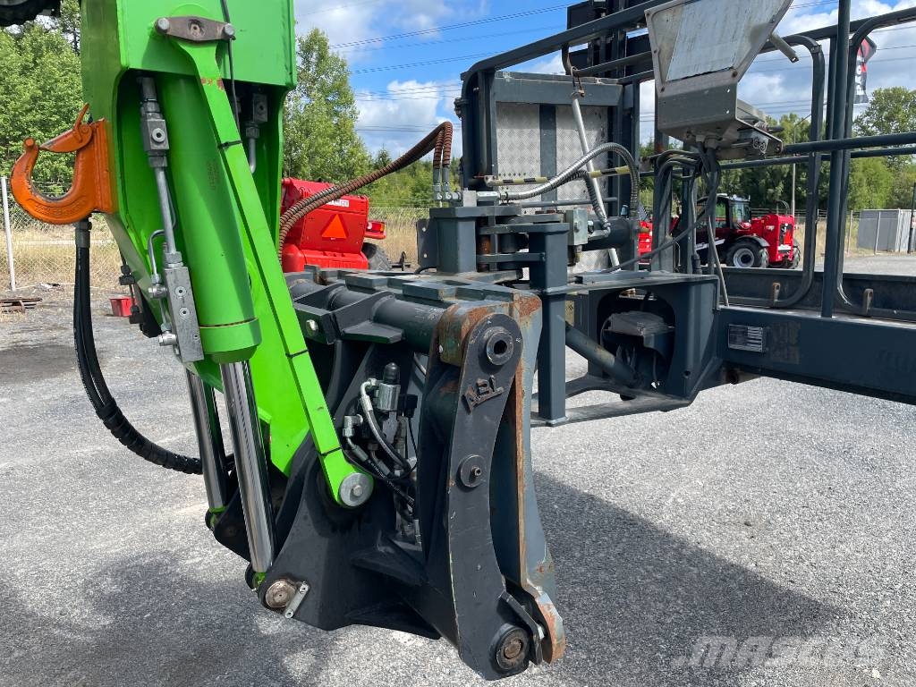 Merlo Roto 60.24 MCSS personkorg, hyd gafflar, kranarm 伸缩臂叉装车|叉装车