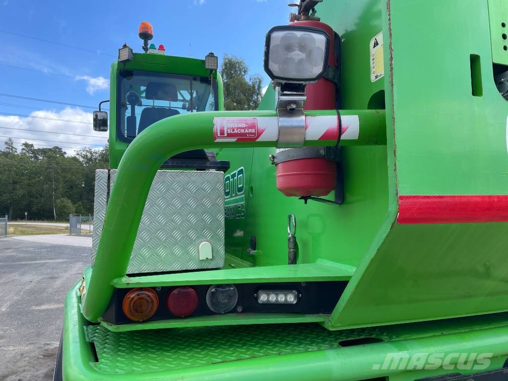 Merlo Roto 60.24 MCSS personkorg, hyd gafflar, kranarm 伸缩臂叉装车|叉装车