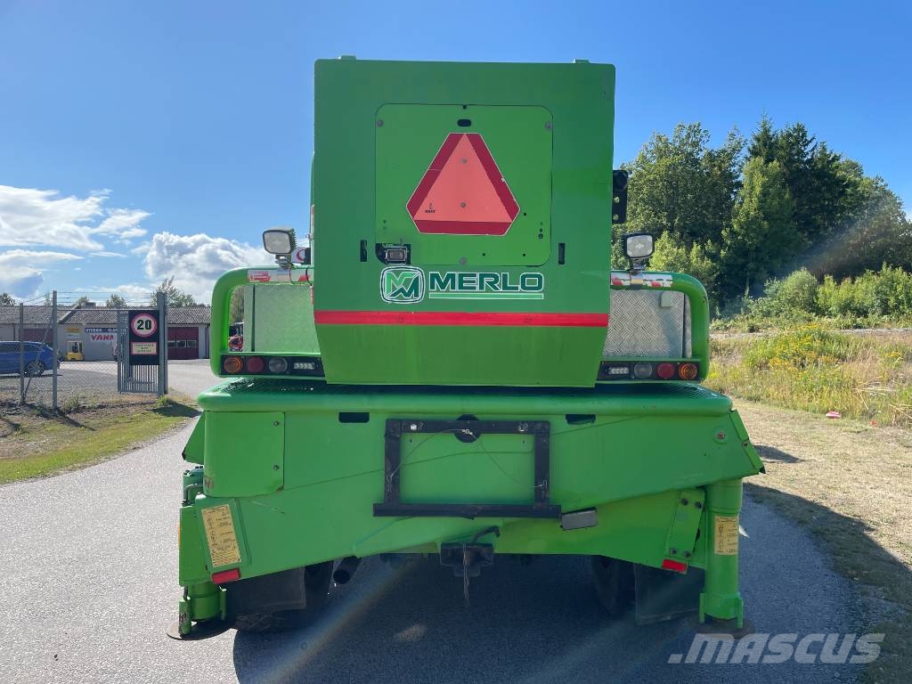 Merlo Roto 60.24 MCSS personkorg, hyd gafflar, kranarm 伸缩臂叉装车|叉装车