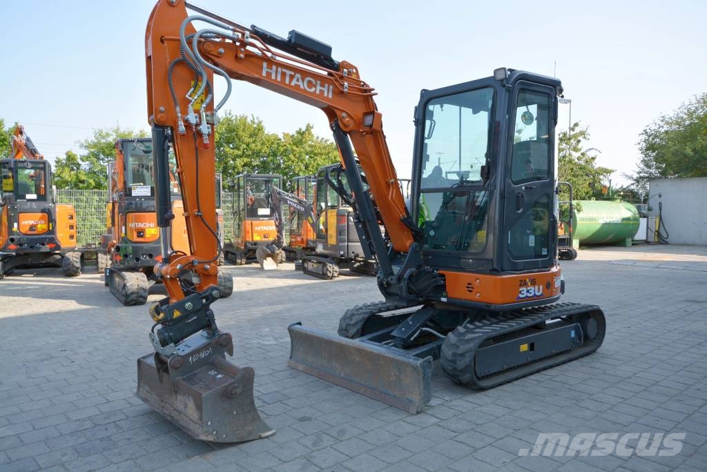 Hitachi ZX 33 U-6 Minigraafmachines < 7t