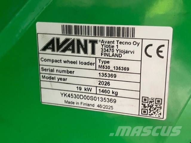 Avant 530 TDL 輪胎式裝載機