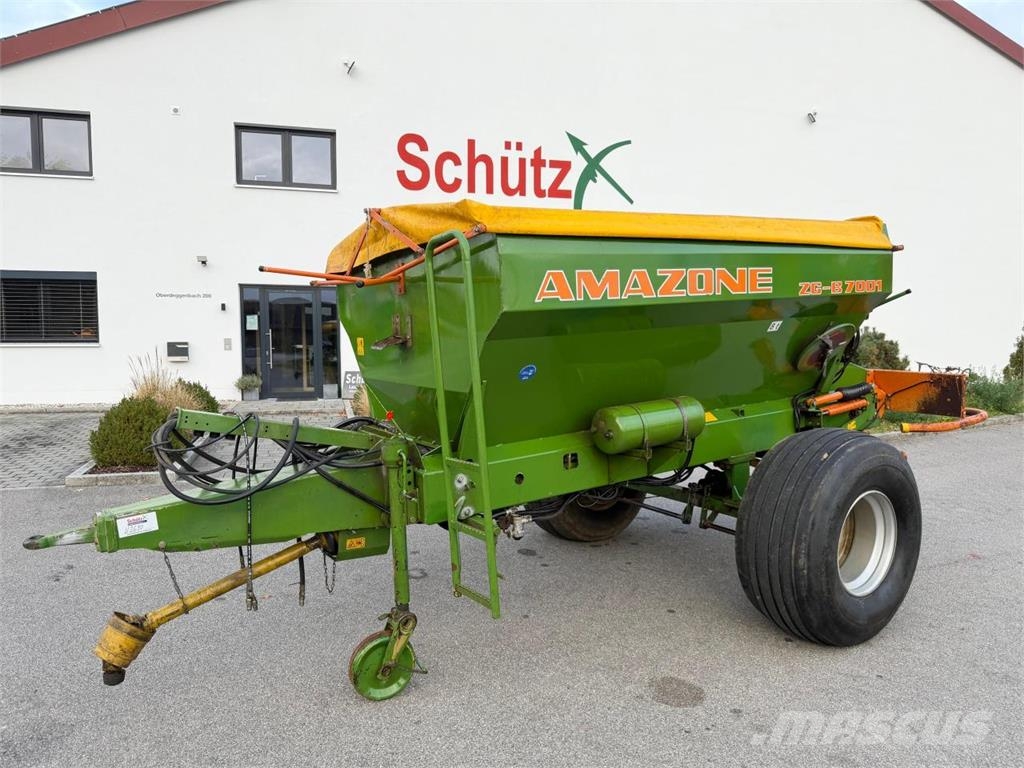 Amazone ZG-B 7001 Düngerstreuer Kalkstreuer Minerālmēslu izkliedētāji