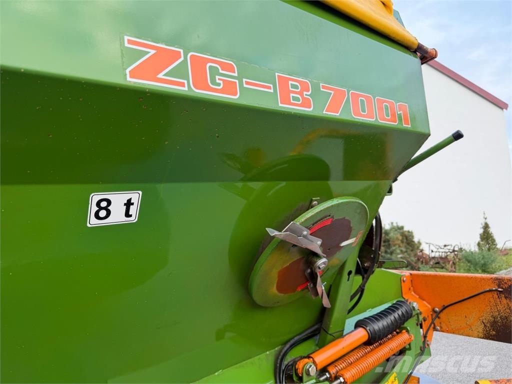 Amazone ZG-B 7001 Düngerstreuer Kalkstreuer Minerālmēslu izkliedētāji