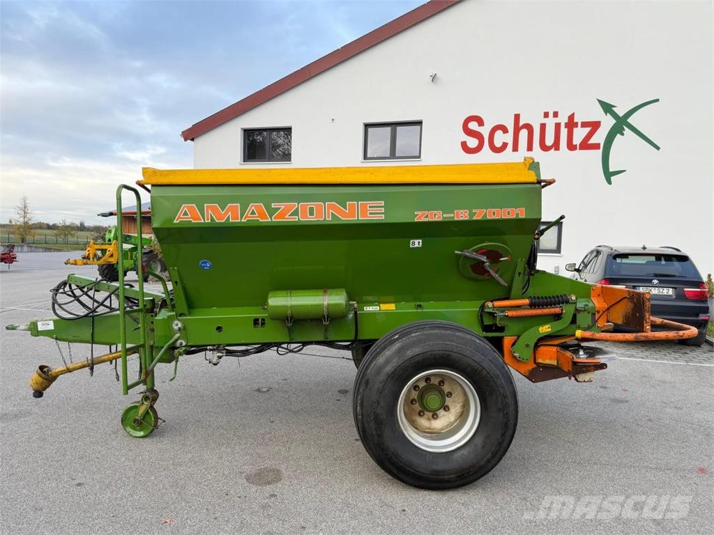 Amazone ZG-B 7001 Düngerstreuer Kalkstreuer Minerālmēslu izkliedētāji