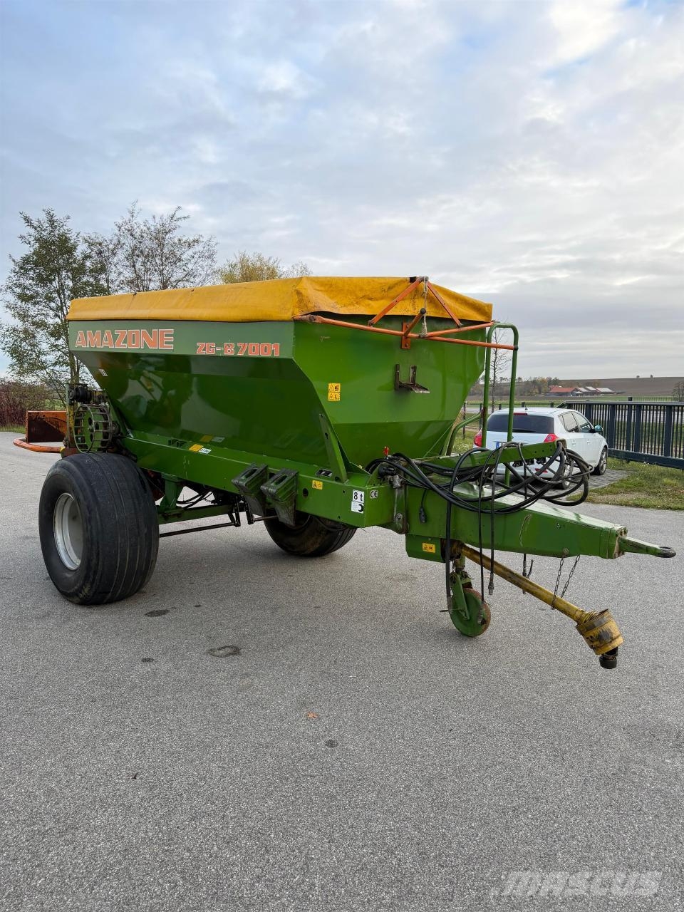 Amazone ZG-B 7001 Düngerstreuer Kalkstreuer Minerālmēslu izkliedētāji
