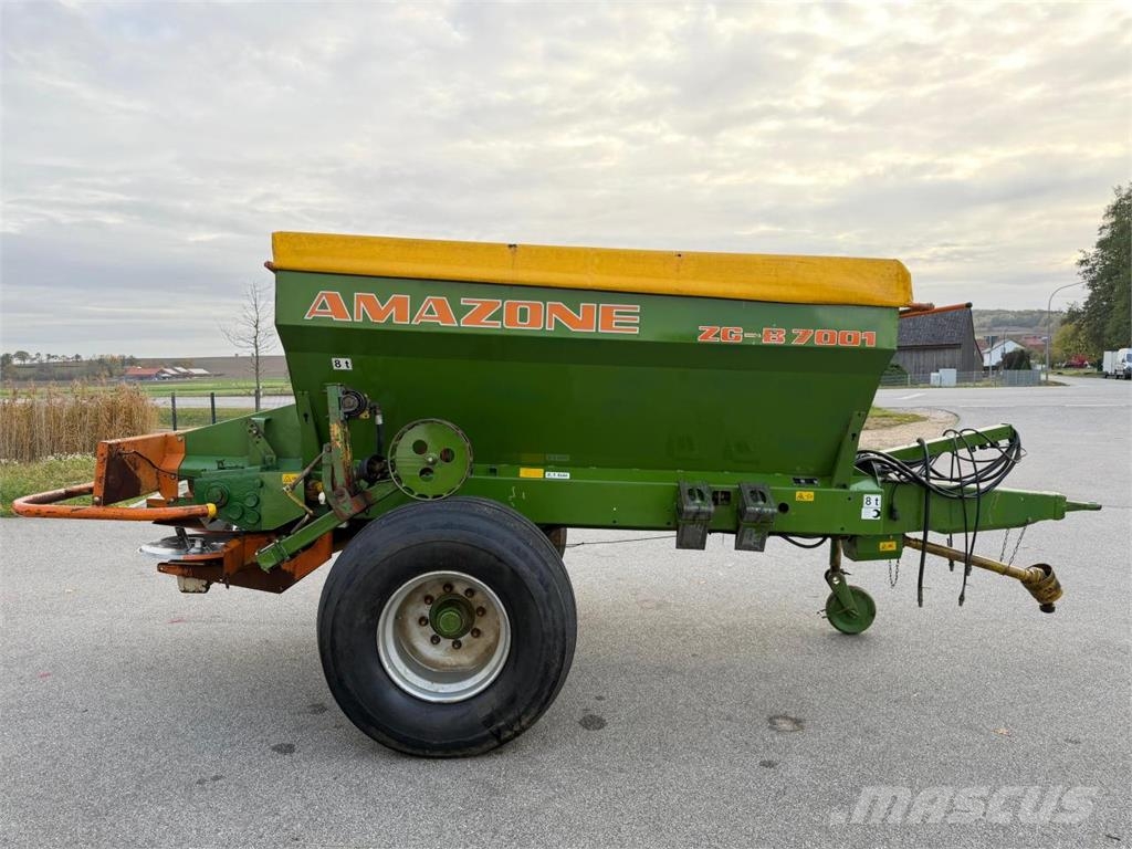 Amazone ZG-B 7001 Düngerstreuer Kalkstreuer Minerālmēslu izkliedētāji