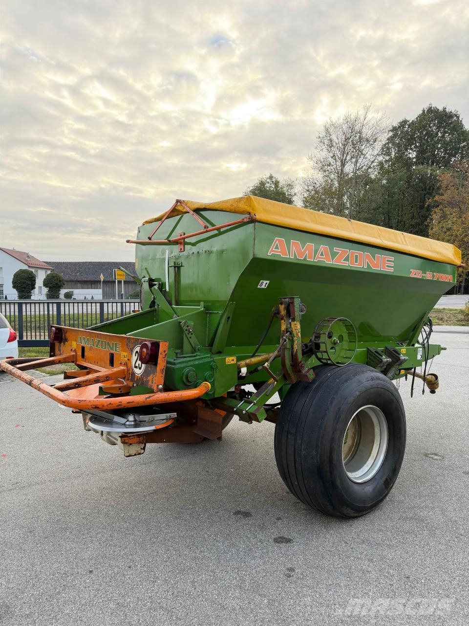 Amazone ZG-B 7001 Düngerstreuer Kalkstreuer Minerālmēslu izkliedētāji
