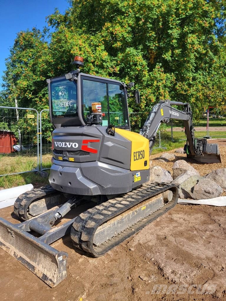 Volvo ECR50 Mini rýpadlá < 7t