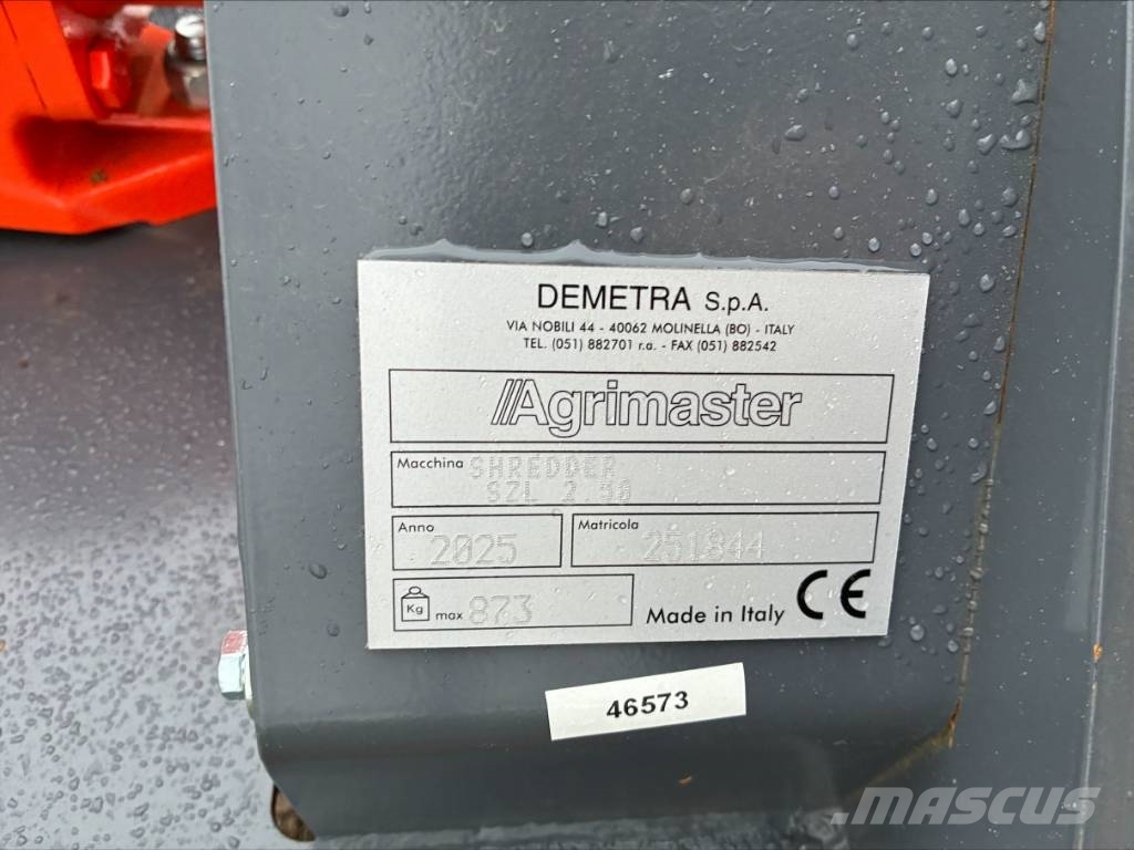 Agrimaster SZL 2.50 Klepelmaaiers