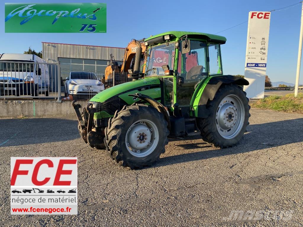 Deutz-Fahr AGROPLUS 75dt/Powershuttle 40Km/h endommagé Trattori