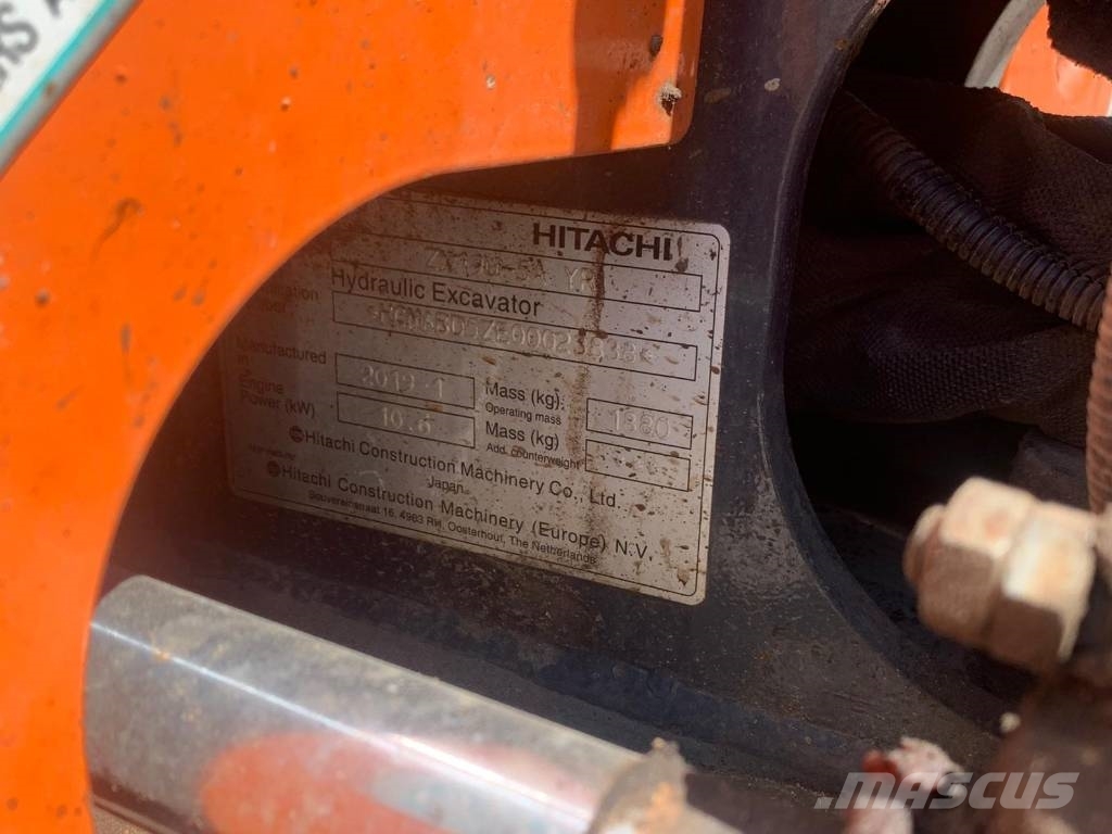 Hitachi ZX 19 U-5, 2019, Holywell, Flintshire, United Kingdom