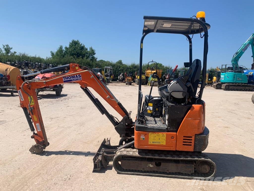 Hitachi ZX 19 U-5, 2019, Holywell, Flintshire, United Kingdom