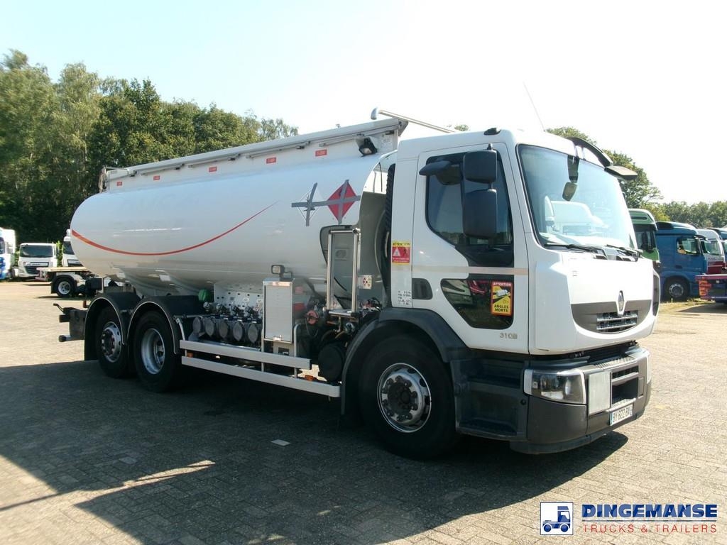Renault Premium 310 6x2 fuel tank 19 m3 / 5 comp ADR 25-04 Tankwagen