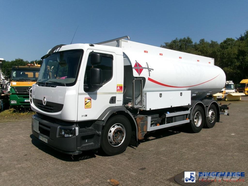 Renault Premium 310 6x2 fuel tank 19 m3 / 5 comp ADR 25-04 Tankwagen