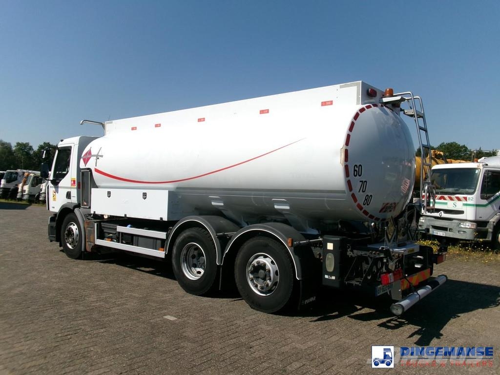 Renault Premium 310 6x2 fuel tank 19 m3 / 5 comp ADR 25-04 Tankwagen