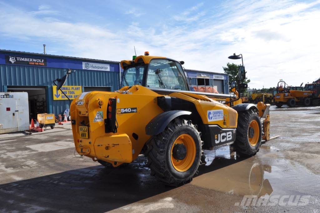 JCB 540-140 Teleskopické manipulátory