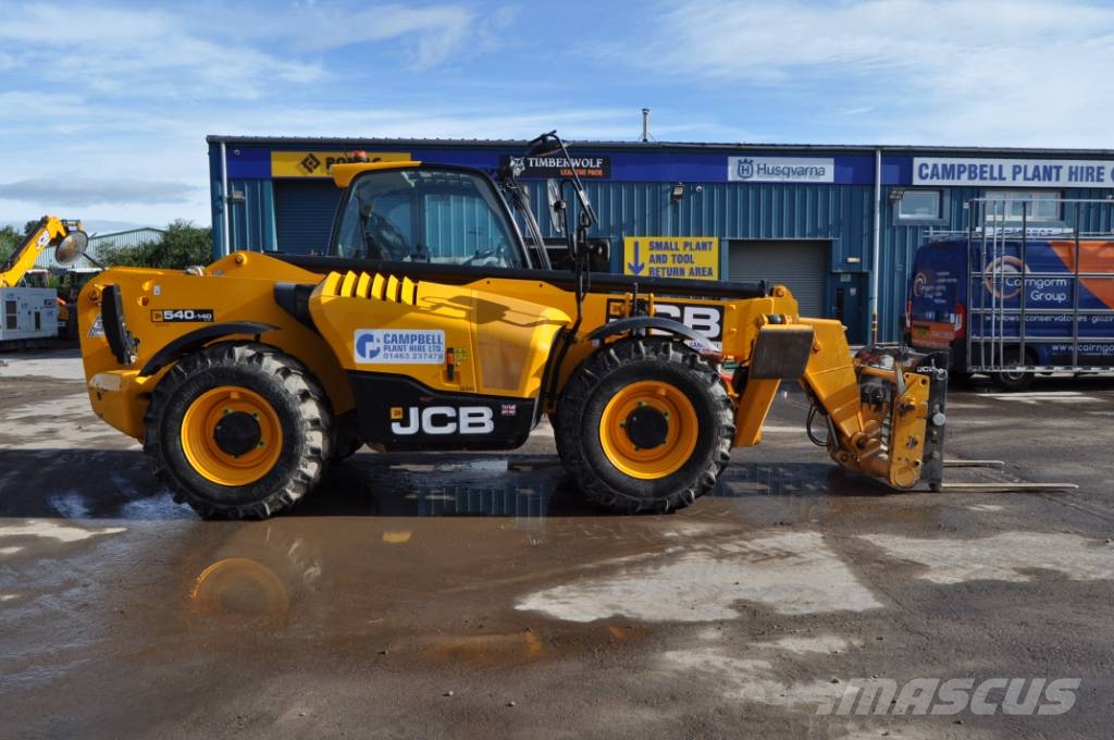 JCB 540-140 Teleskopické manipulátory