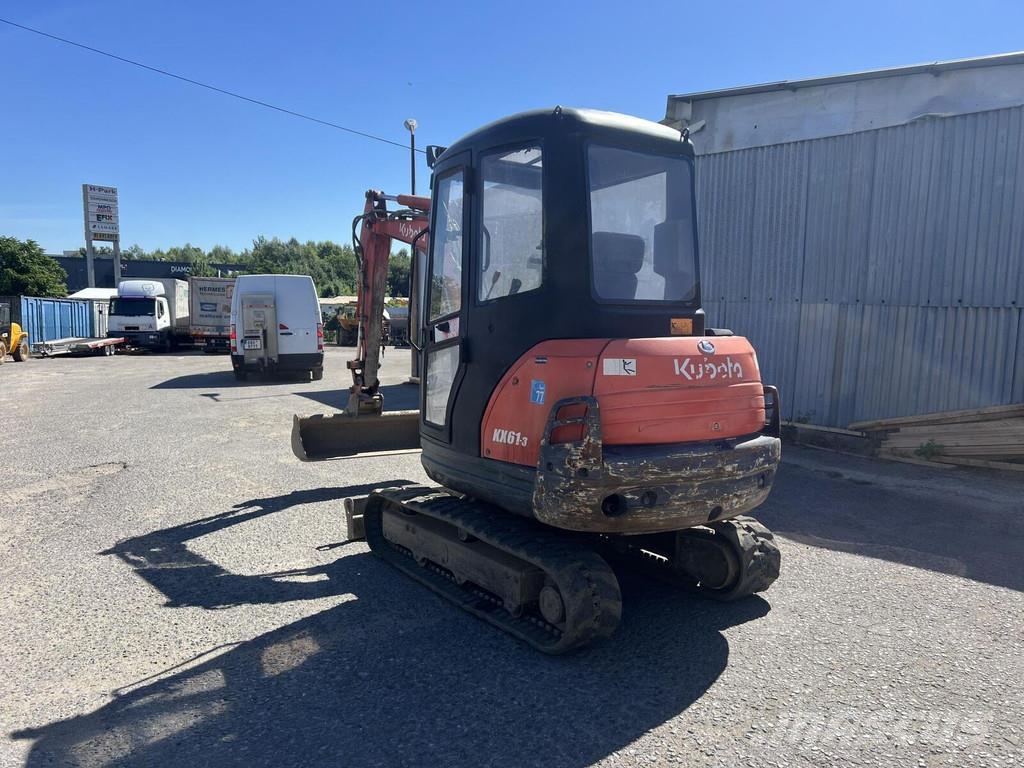 Kubota KX61-3 Minigraafmachines < 7t