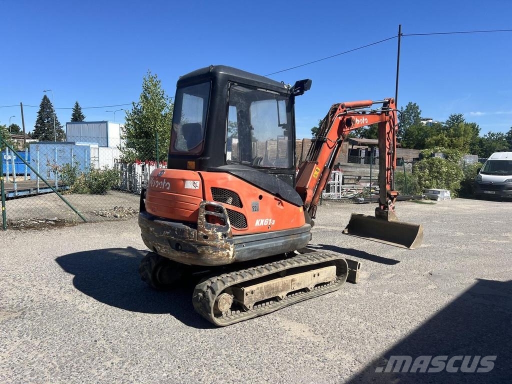 Kubota KX61-3 Minigraafmachines < 7t