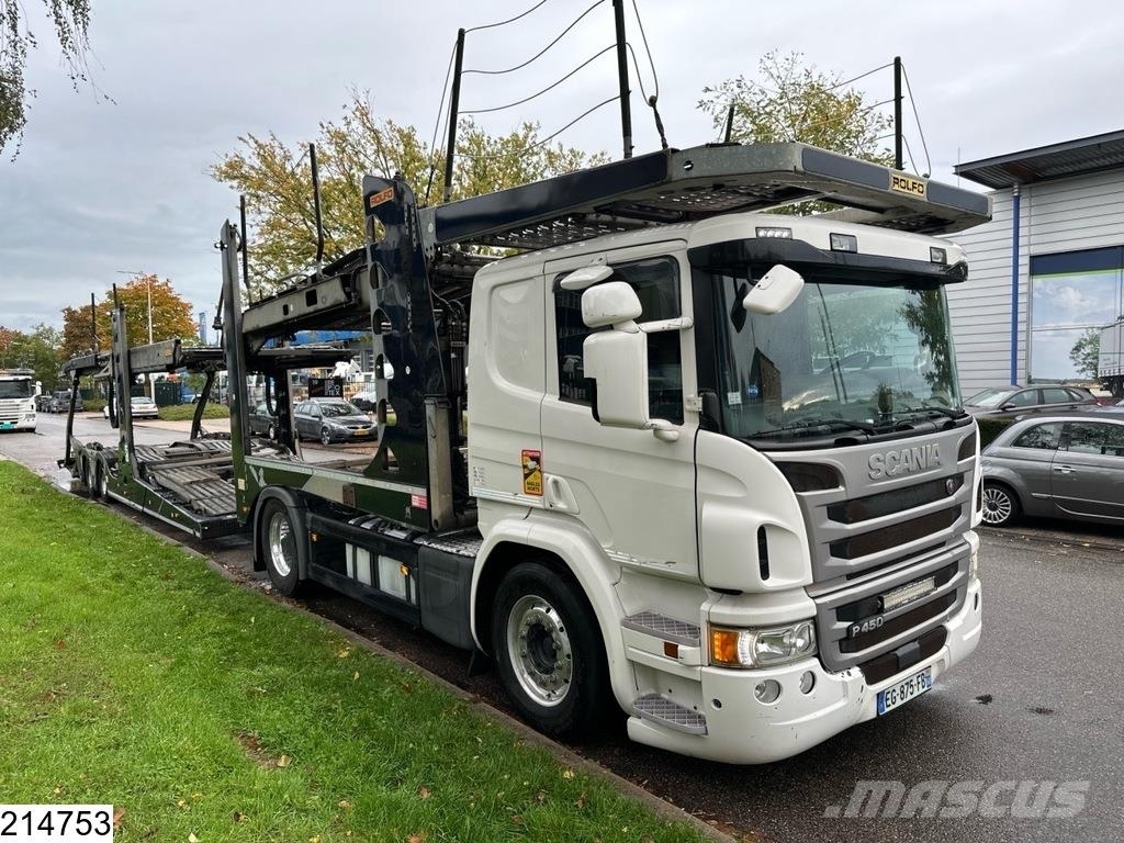 Scania P 450 EURO 6, Retarder, Rolfo, Combi Vilcēji