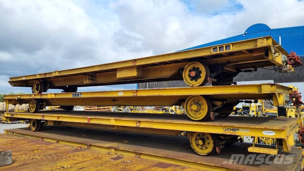 Rail Trailer Chieftain 10M / 8M / 5M Rail Trailer Оборудование для железных дорог
