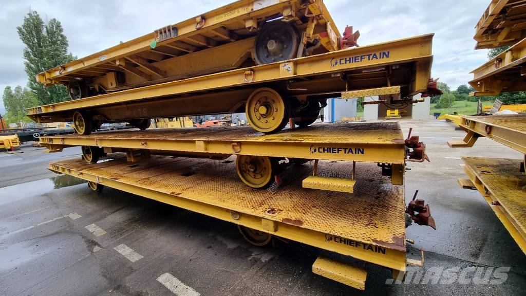Rail Trailer Chieftain 10M / 8M / 5M Rail Trailer Оборудование для железных дорог