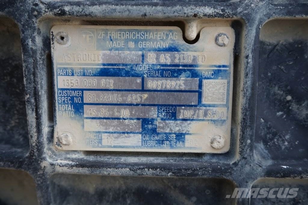 ZF 12AS2130DD TGX 81.32004-6257 Getriebe