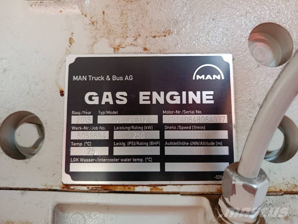  SES HPC 250 N مولدات غاز