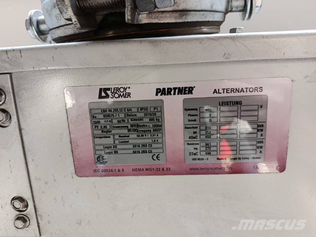  SES HPC 250 N مولدات غاز