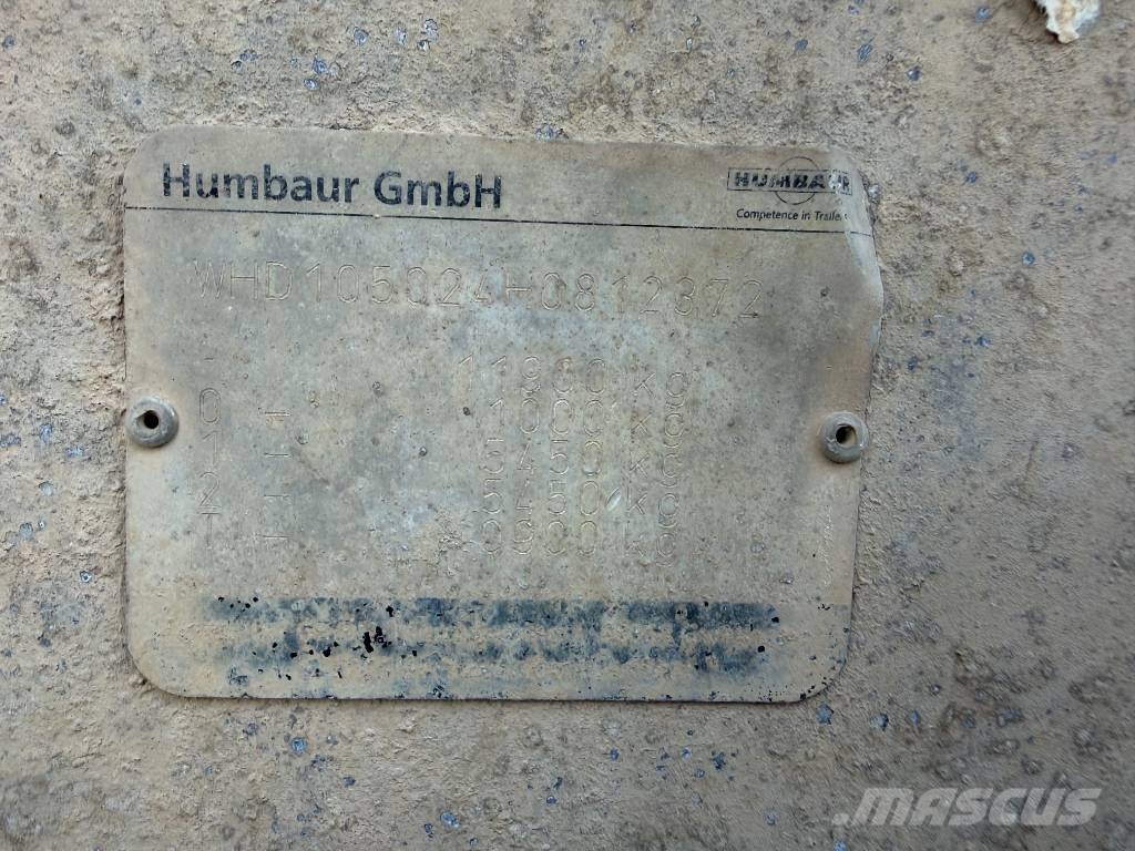 Humbaur Dreiseitenkipper HTK Kipper
