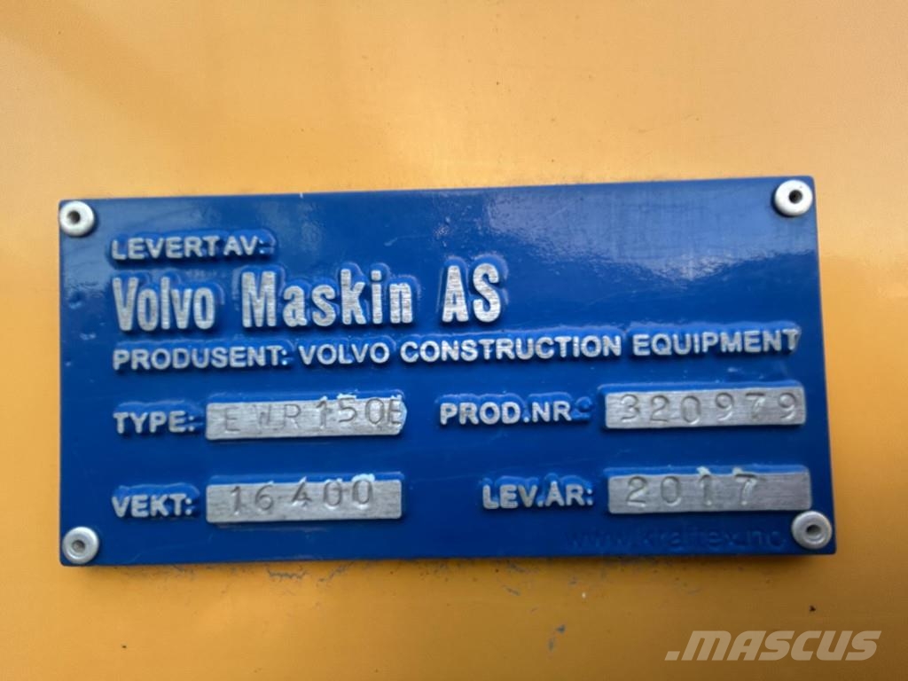 Volvo EWR150E 旋轉式挖土機/掘鑿機/挖掘機