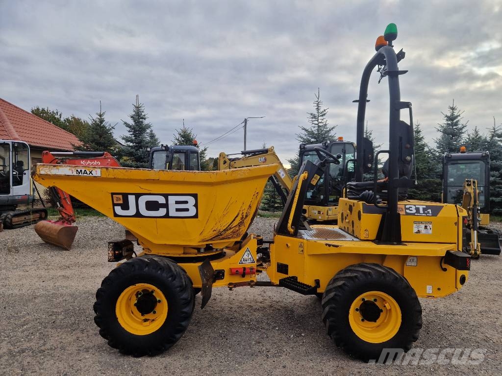 JCB 3STH 2S5   2019r  3 tony obrotowe  automat  1800mt تفريغ المقطورات