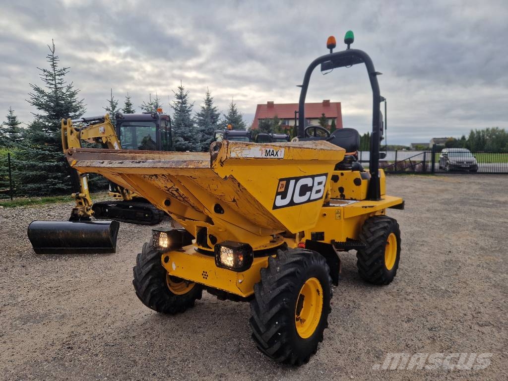 JCB 3STH 2S5   2019r  3 tony obrotowe  automat  1800mt تفريغ المقطورات