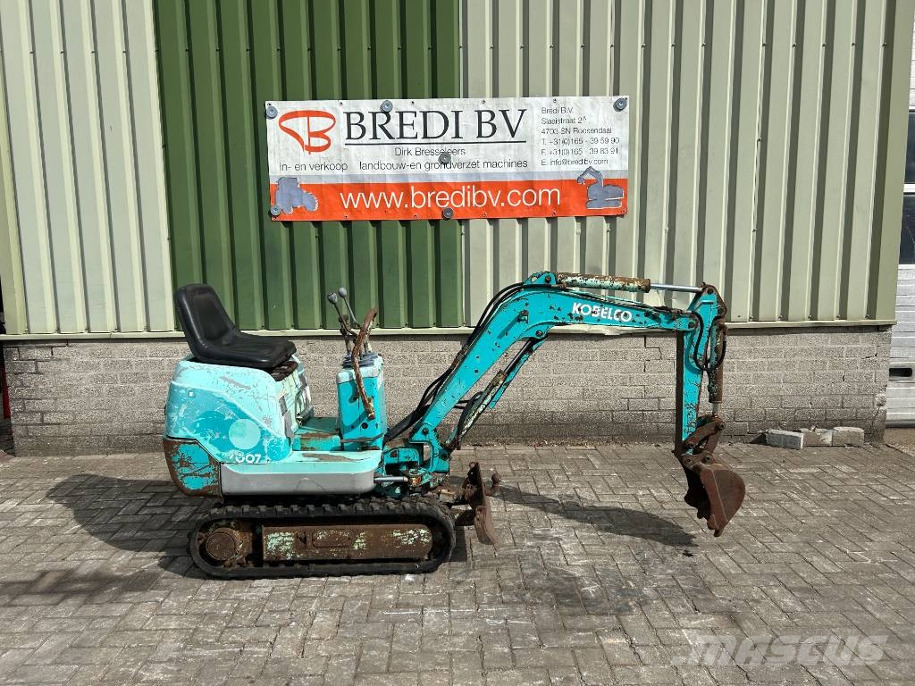 Kobelco SK 007-2 Mini bagri <7t