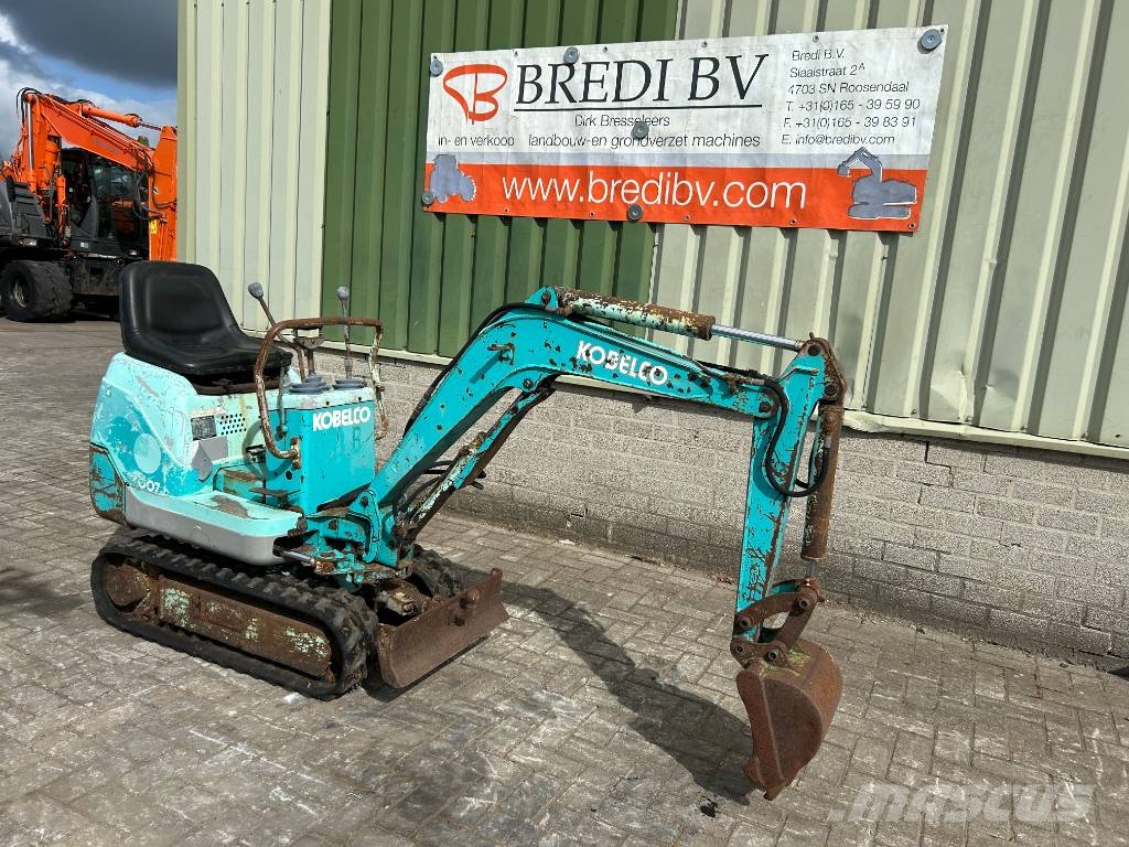 Kobelco SK 007-2 Mini bagri <7t