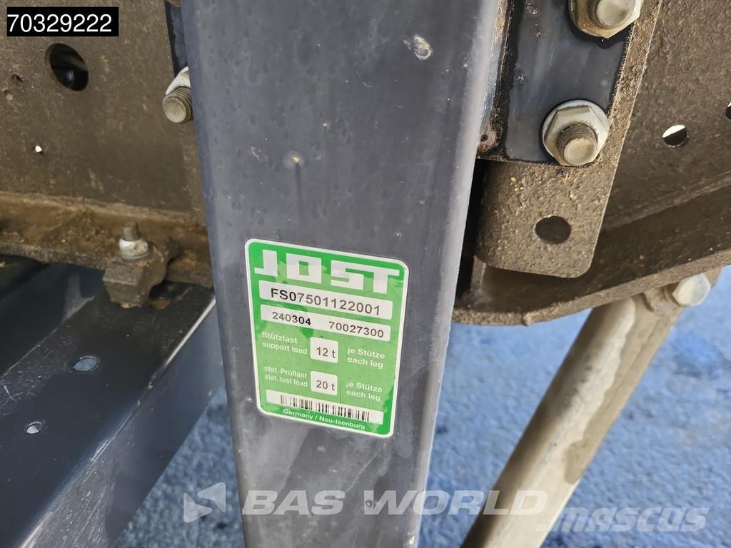 Schmitz Cargobull SCB*S3D Lift Axle Steel 24m3 티퍼 세미 트레일러
