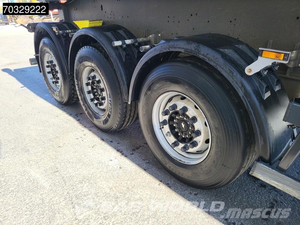 Schmitz Cargobull SCB*S3D Lift Axle Steel 24m3 티퍼 세미 트레일러