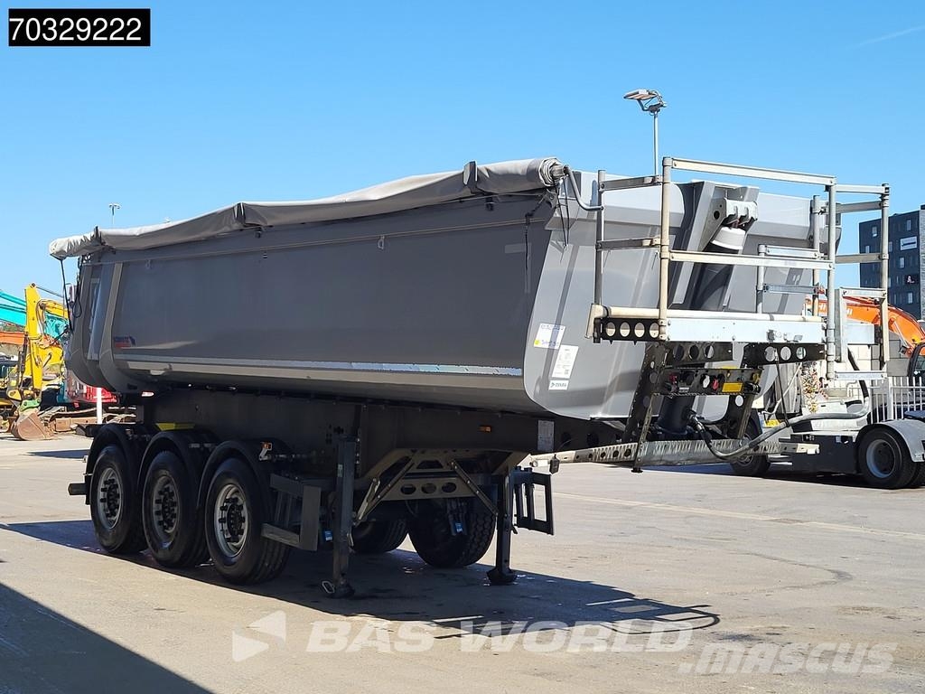 Schmitz Cargobull SCB*S3D Lift Axle Steel 24m3 티퍼 세미 트레일러
