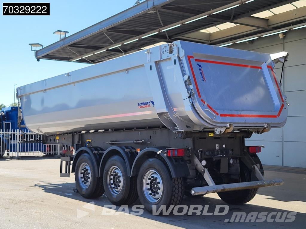 Schmitz Cargobull SCB*S3D Lift Axle Steel 24m3 티퍼 세미 트레일러