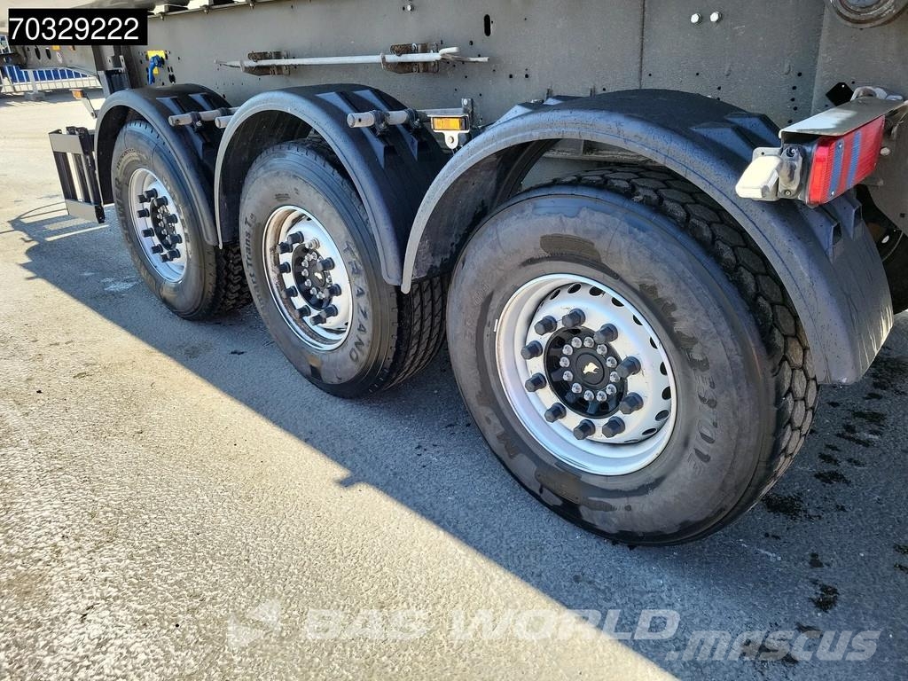 Schmitz Cargobull SCB*S3D Lift Axle Steel 24m3 티퍼 세미 트레일러
