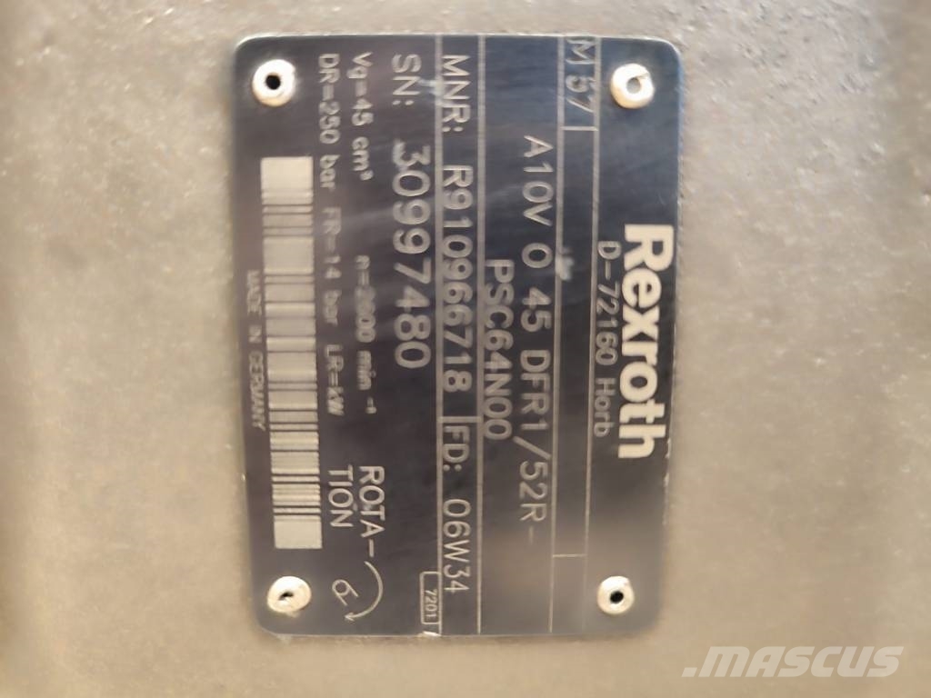 Rexroth Hydraulic pump R902462905 Rexroth Hydraulik