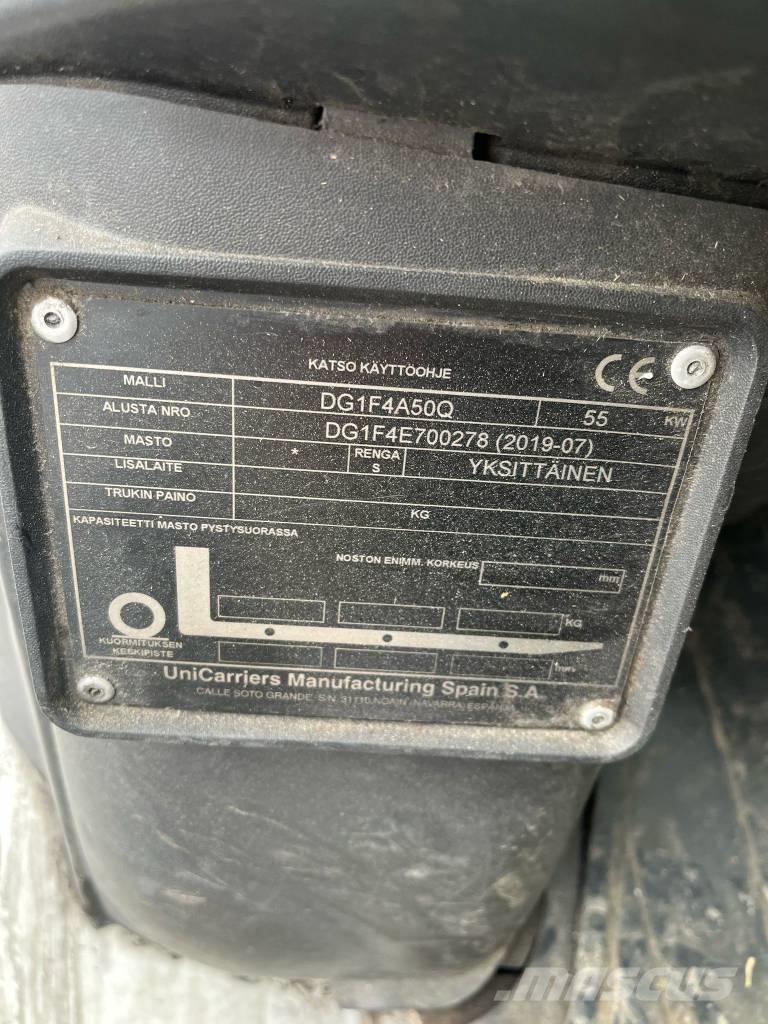 UniCarriers DG1 F4 A50 Q Diesel forklifts