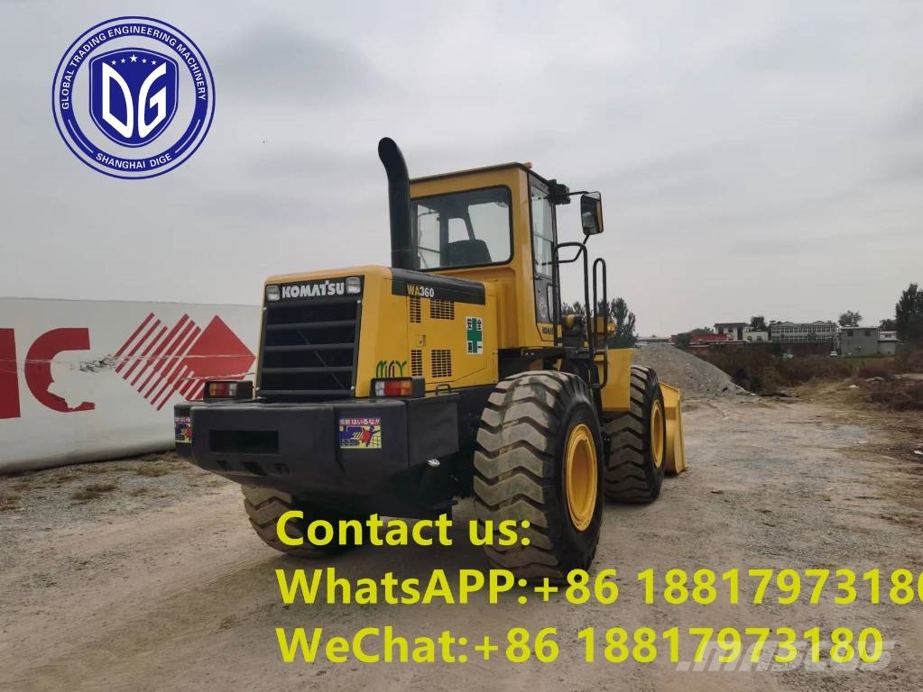 Komatsu WA 360-3 Φορτωτές με λάστιχα (Τροχοφόροι)