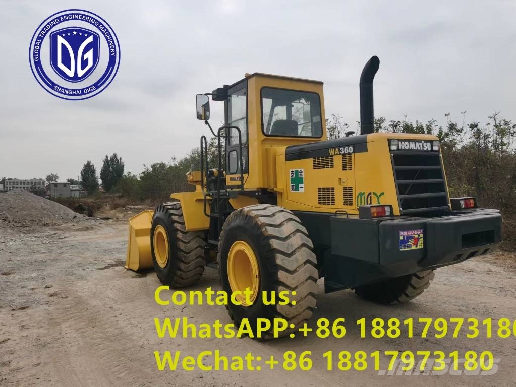 Komatsu WA 360-3 Φορτωτές με λάστιχα (Τροχοφόροι)