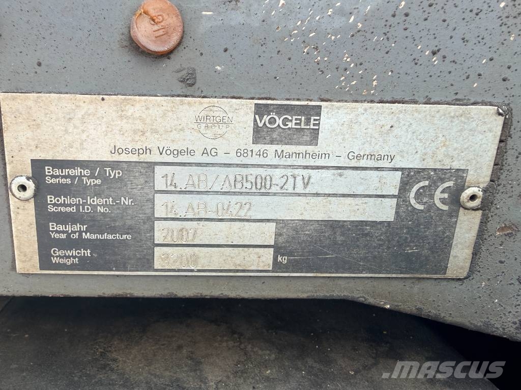 Vögele SUPER 1800-2 Finisseur
