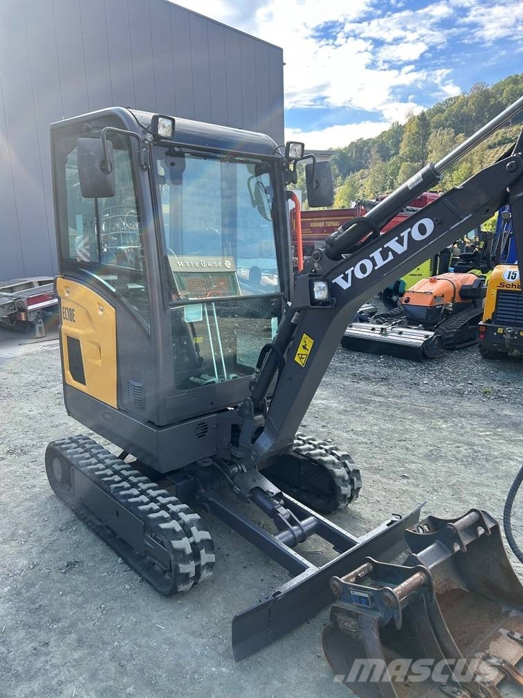 Volvo EC 18 E Mini rýpadla < 7t