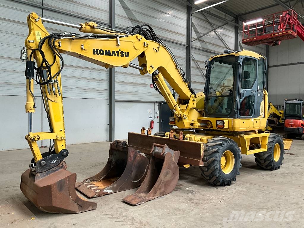 Komatsu PW 118 MR-8 Mobilbagger