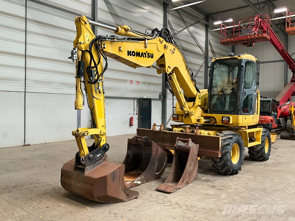 Komatsu PW 118 MR-8 Mobilbagger